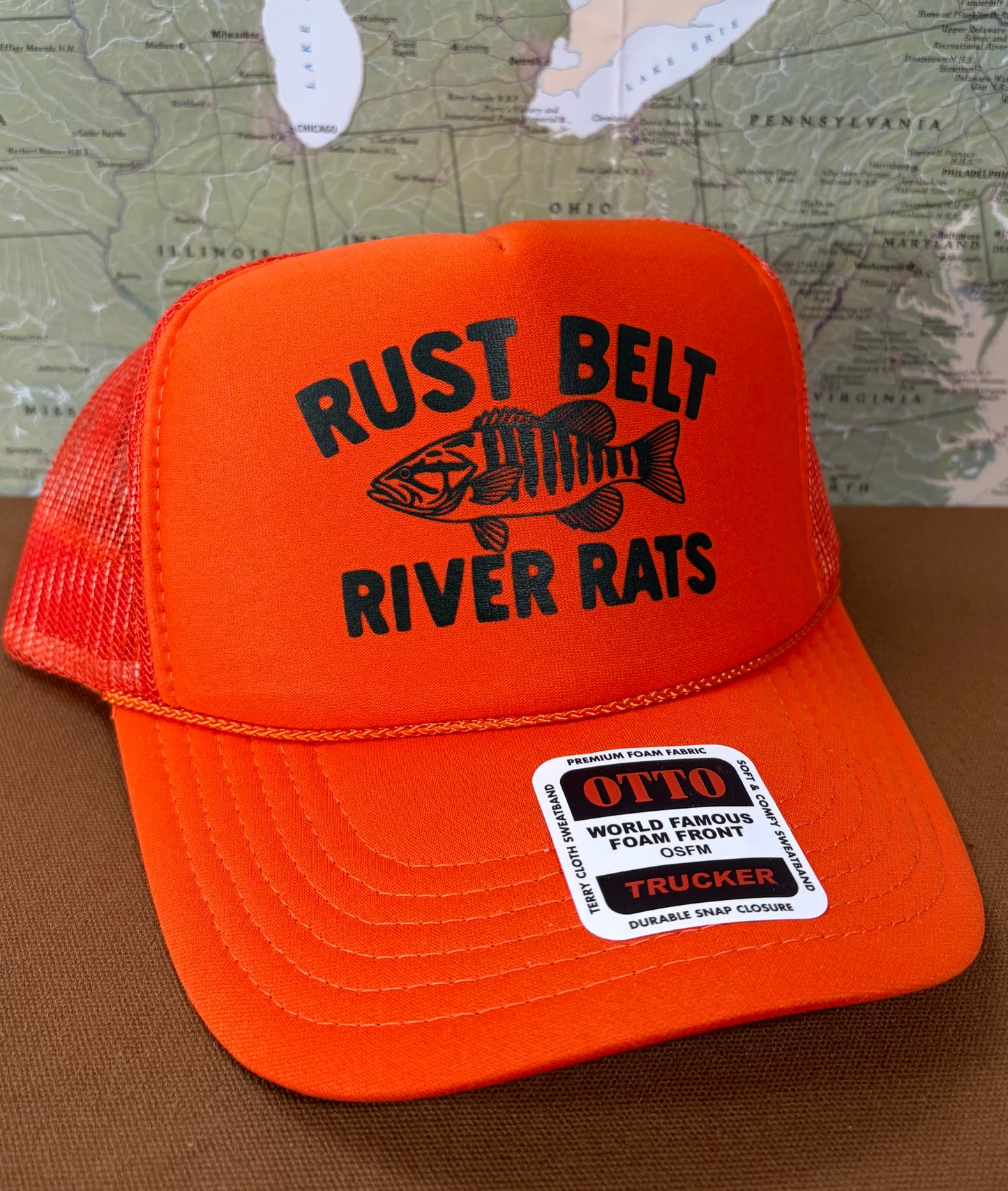 RUST BELT RIVER RATS HIGH-VIS HAT