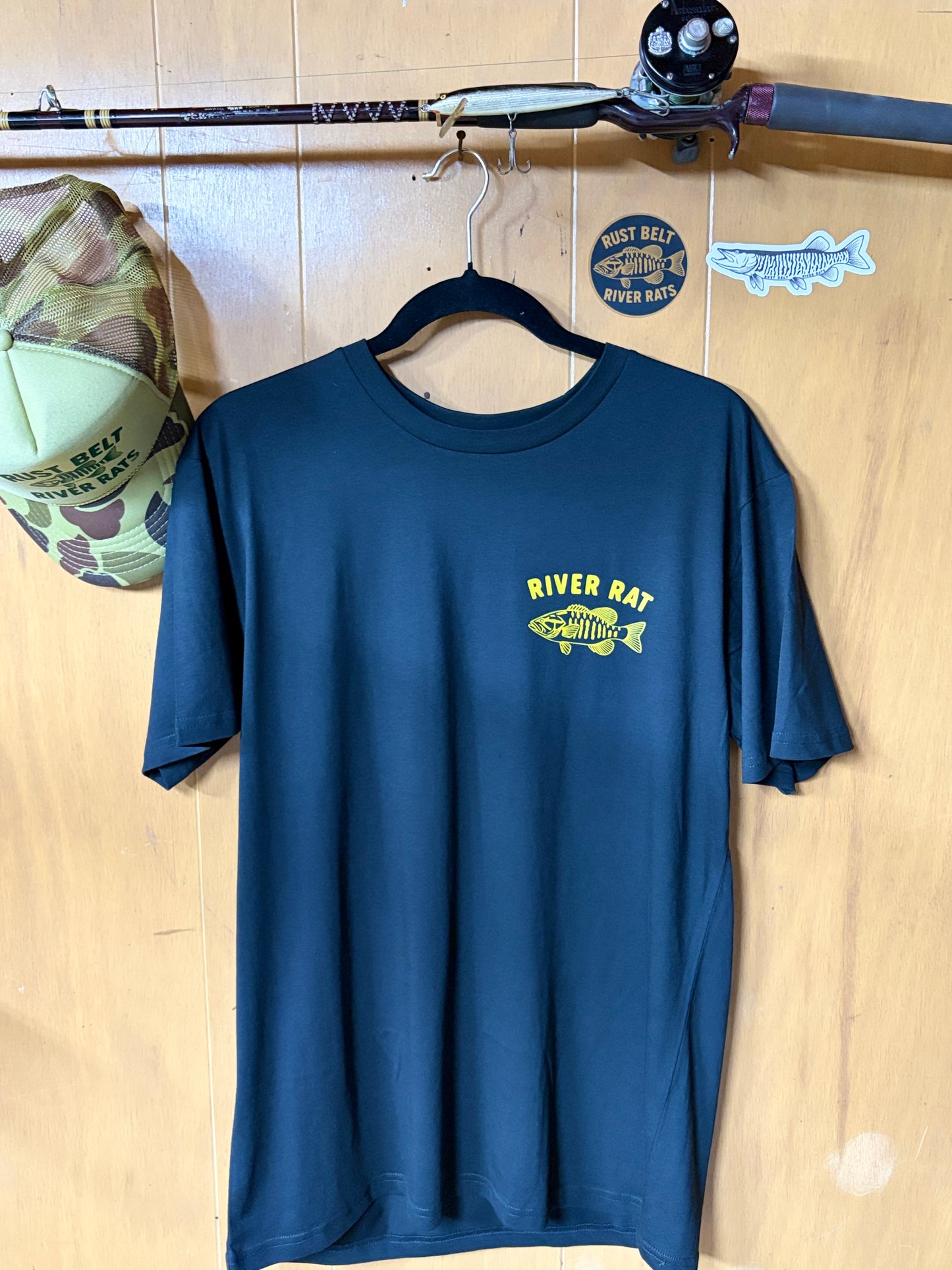 Gold Smallie River Rat Tee