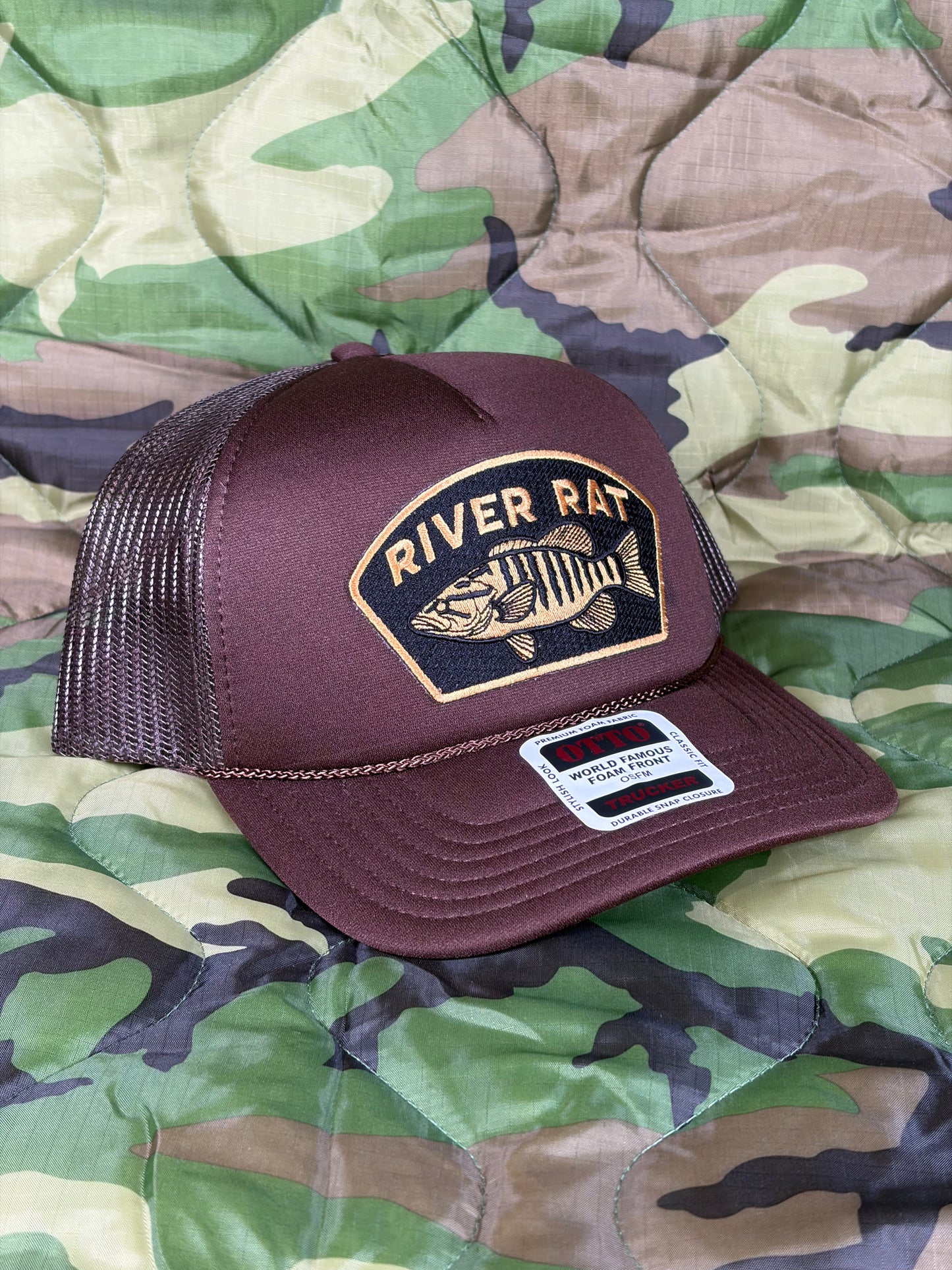 RIVER RAT TRUCKER HAT