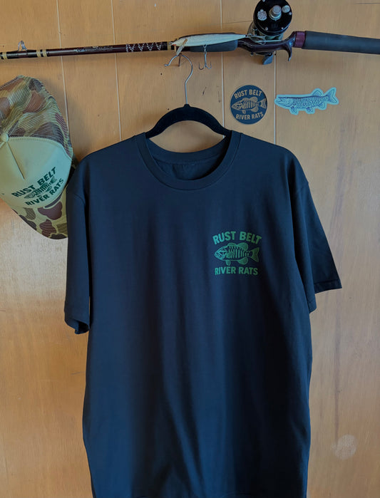 Catch. Respect. Release. River Rat tee