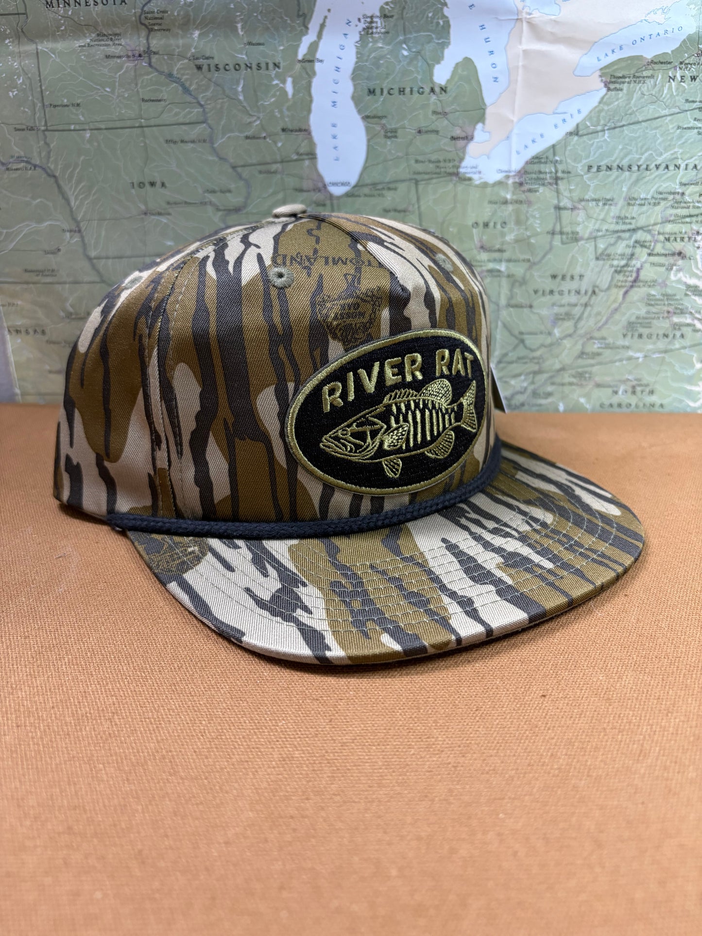 RIVER RAT CAMO HAT