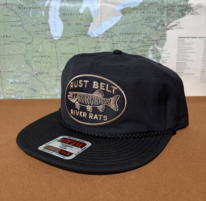 BLACK MUSKY RUST BELT HAT