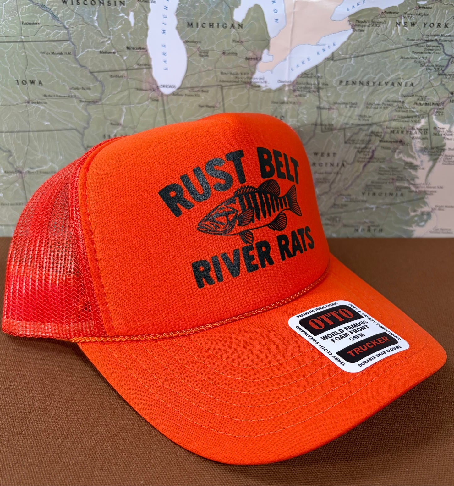 RUST BELT RIVER RATS HIGH-VIS HAT