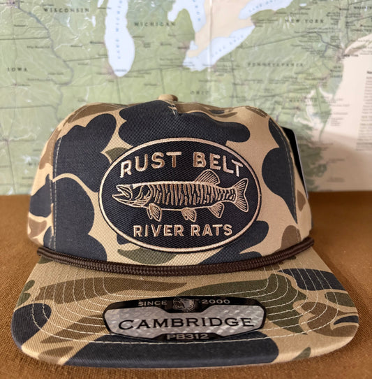 MUSKY RUST BELT RIVER RATS CLUB HAT