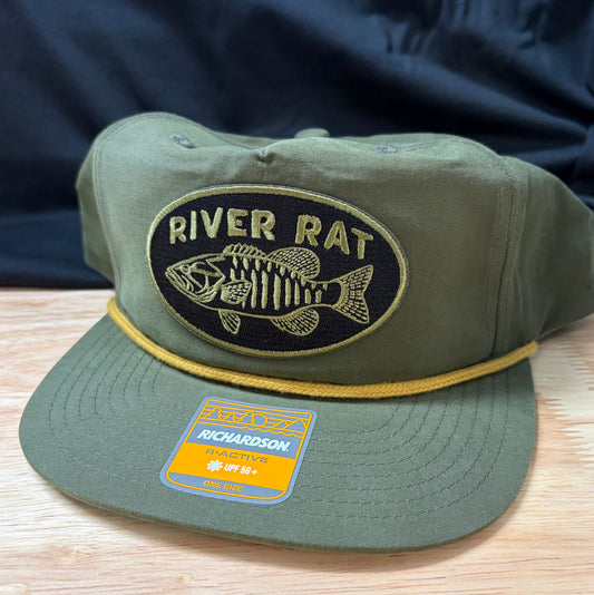 RIVER RAT SMALLIE HAT OD Green