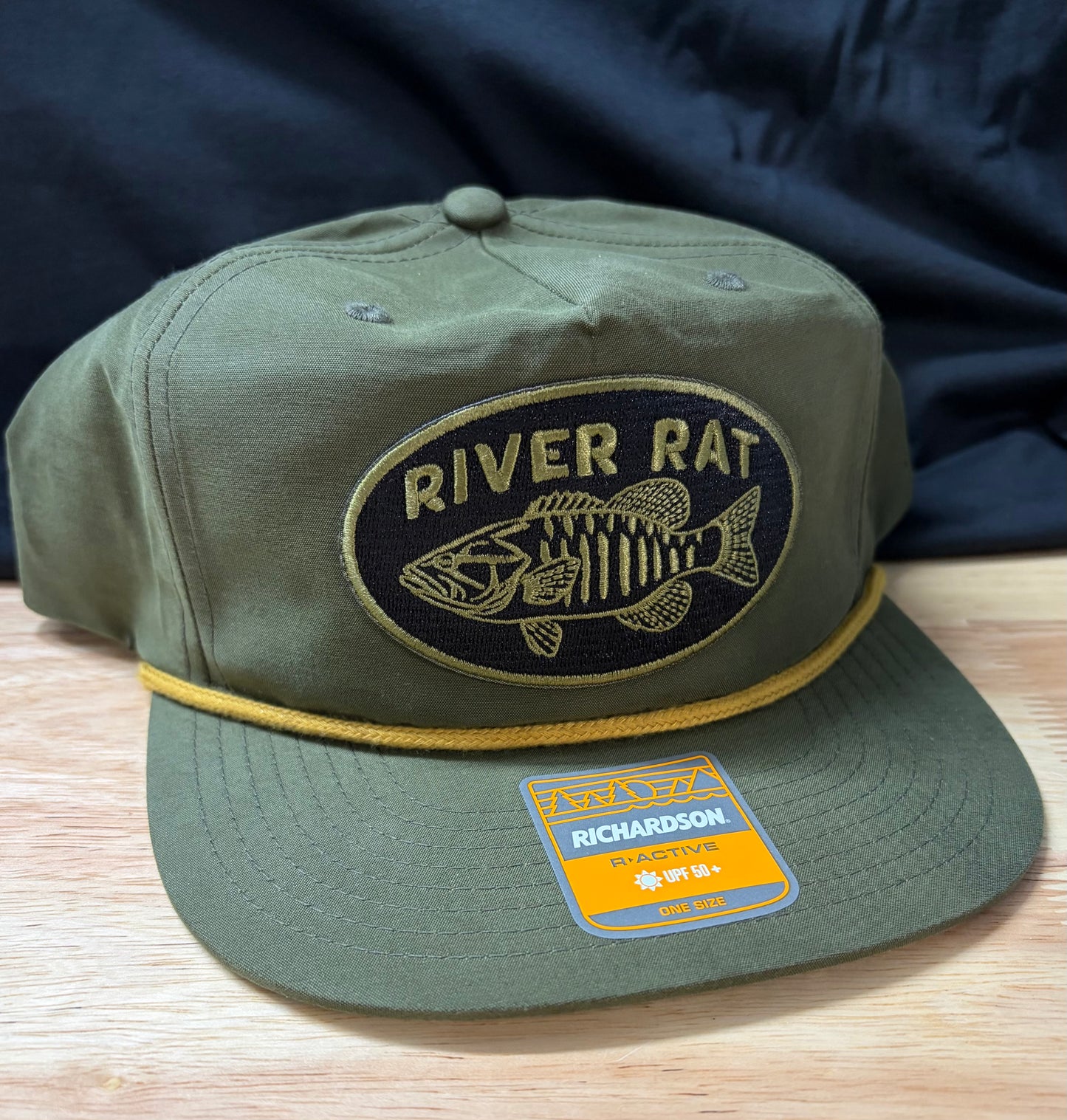 RIVER RAT SMALLIE HAT OD Green