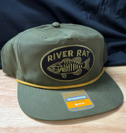 RIVER RAT SMALLIE HAT OD Green